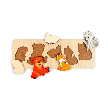 Frame-lodge "Wild animals"-1