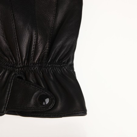 Gloves male, dimensionless, with insulation, black color-2