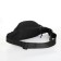 Lightning waist bag, 2 pockets, black color