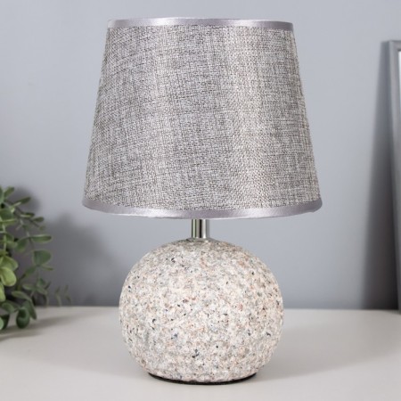 Table lamp 16293/1GR E14 40W gray 20x20x28.5 cm Risalux