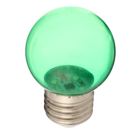 LED lamp, G45, E27, 1.5 W, for BelT-LITA, transparent, green, set 10 pcs-2