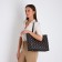 Women's bag on the zipper David Jones, brown color