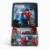 Gift folding box with 3D, Spider-Man, 15x15x7 cm