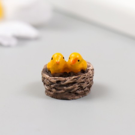 Figure for Florarium Polystone "Ticks in the Nest" 1.5x1.5x1.4 cm