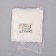 Surgical robe with sleeves on an elastic band - 20 g/m2, size: xxl, 110x140cm, white