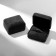 The case is velvet under the ring "Quadro", 6.3 × 5, the color is black