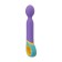 Unrealistic vibrator PMV Base Wand, silicone, purple color, 24 cm