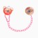 Set: nipple - a dummy with the holder of Koala, classic, +6 months, coral color