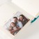 Photo album for 200 photos "White-blue" 10x15 cm