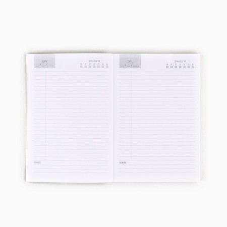 Gift set New Year's diary A6, 80 liters and a mug "Make a desire"-2