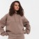 Women's costume (sweatshirt/trousers) is launched, brown color, rr m (44-46)