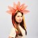 Carnival rim "Radiant Sun", color red-orange