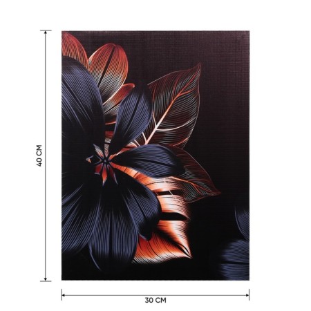 Painting "Leaves", 30 x 40 cm-2