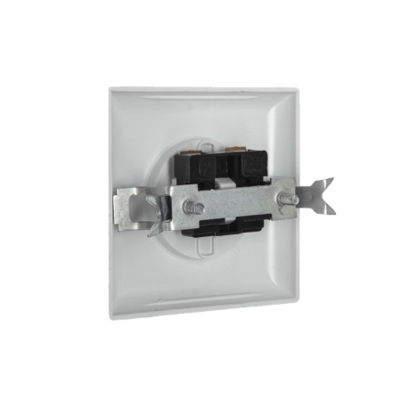 Rosette "Elect" RS 16-038, 16 A, 250 V, single, hidden, without salary, white-1