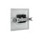 Rosette "Elect" RS 16-038, 16 A, 250 V, single, hidden, without salary, white