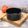 Jacqueline bowler, 1.2 l, anti -stick coating, black color