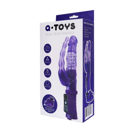 Anal-vaginal vibrator Toyfa A-Toys on the suction cup A-Toys, 22 cm-7