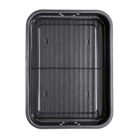 Battering Regent Inox Easy, deep, with grill grille, 42x30.5x6.3 cm-2