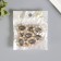 Decor for creativity plastic "Obval rhinestones in the frame" Gold with rhinestones 2.7x2.3x0.6 cm