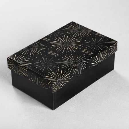 A set of boxes 10 in 1 “gold”, 12 x 7 x 4–32.5 x 20 x 12.5 cm, New Year-9