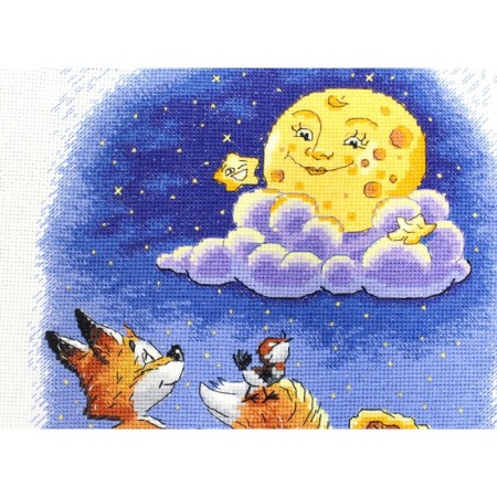 Embroidery "Night Conversations"-3