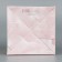 Gift box for flowers with PVC lid, packaging, "marble", 12 x 12 x 12 cm