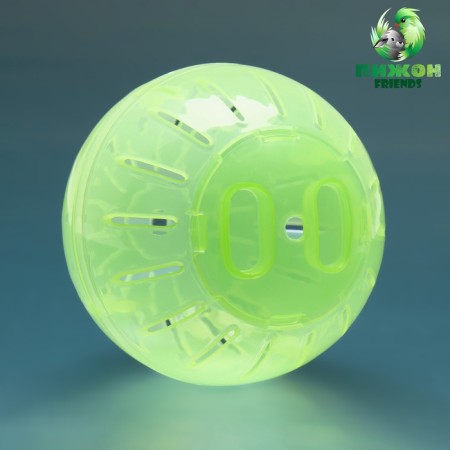 A ball for rodents 12 cm, green