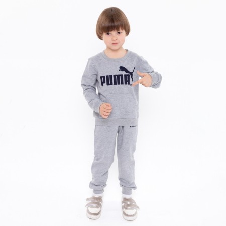 Kidsa (sweatshirt, trousers), color gray mix, height 98 cm (3 years)