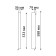 The lamp is a three -phase track LED Novotech. Iter, 30W, LED, 79x588x36 mm, black color