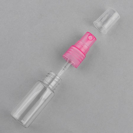 A bottle for storage, with a sprayer, 20 ml, color mix/transparent-4