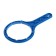 The key for the filter case with a thread on the case, the internal d = 92 mm, external. D = 116 mm, plastic