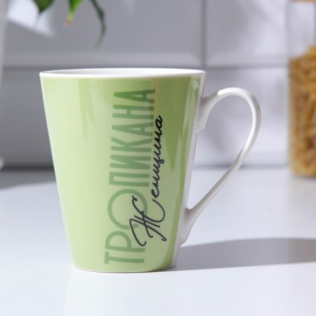 Ceramic mug "Tropicana Woman", 300 ml