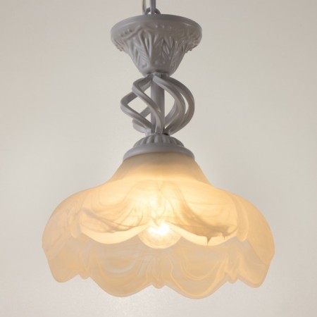 Lamp Bayerlux "Azalia" E27 60W white 30x30x28-58cm-2