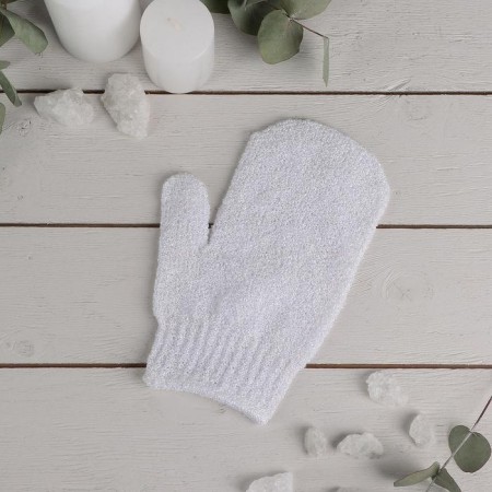 Washcloth - mittens of massage shares, 17 × 12 cm, color mix-8