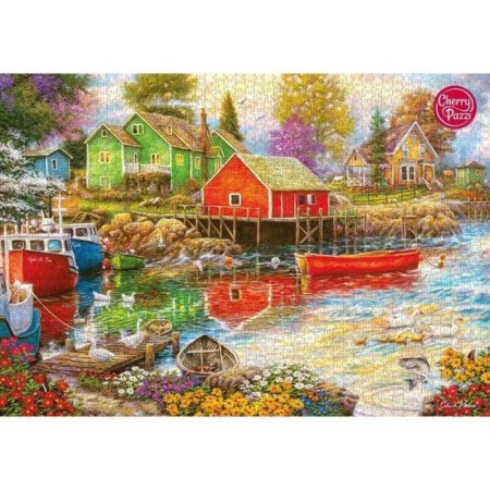 Puzzle "Quiet Bay", 2000 elements-1