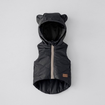 Beginning children's insulated kinderlitto "Orsetto", height 80-86 cm, black color