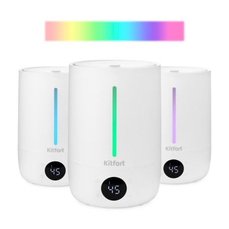 Air humidifier KitFort KT-2833, Ultrasound, 25 W, 4.5 l, 32 dB, 30 hours-6