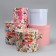 Set of hats 5 in 1, gift packaging, “flowers”, 13 x 14 - 19.5 x 22 cm