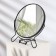 The mirror is folding-suspended, bilateral, with an increase, d mirror surface 16.2 cm, black color is black