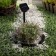 Garden lamp on the sunny battery "Hoop", 9 LED, glow warm white