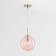 Suspended lamp Citilux "Tommy" CL102625, 20x20x34 cm, 1x40W, E14, gray color