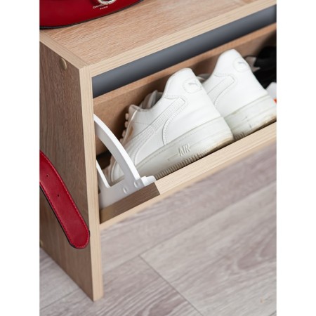 Vertical shoe Ultra, 532 × 170 × 374 mm, 1 section, sonom oak color-3