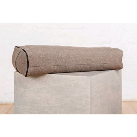Bolster rectangular, 62x32x14 cm, brown color-3
