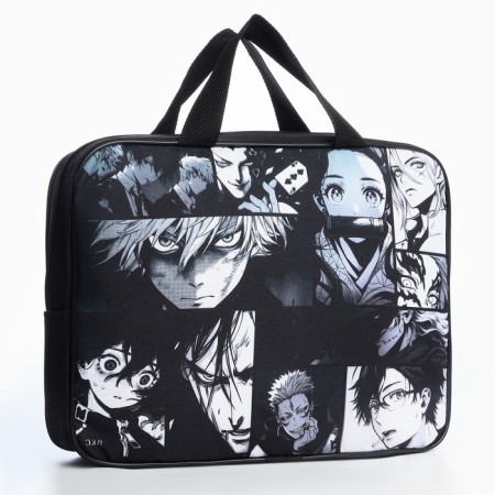 A4 notebook folder on lightning textiles 70mm 350 x 270 univ “September 1: anime picture”-1