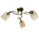 Kusa chandelier 3x40W E27 Gold 66x66x26cm SVK