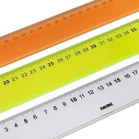 Set of lines 3 pcs. Calligrata 25/40/50 cm Transparent, color-4