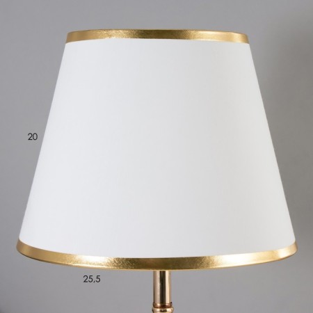 Elizabeth table lamp E27 40W white-gold 25x25x37 cm Risalux-4