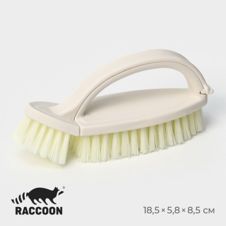 Brush Iron Double Raccoon Breeze, 18.5 × 5.8 × 8.5 cm, pile 2.7 cm