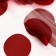 Glossy film, "large circles" red, 58 x 58 cm