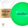The ball for rhythmic gymnastics Grace Dance, D = 16.5 cm, mint color